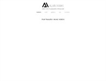 Tablet Screenshot of alainmaiki.com